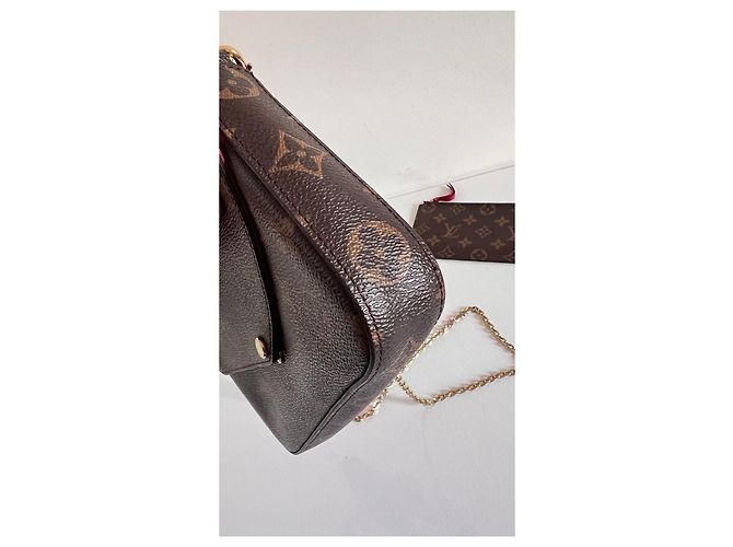 Pochette Félicie Pochette Felicie Monogram Louis Vuitton Marrone - vista 18