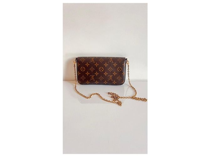 Pochette Félicie Pochette Felicie Monogram Louis Vuitton Marrone - vista 3