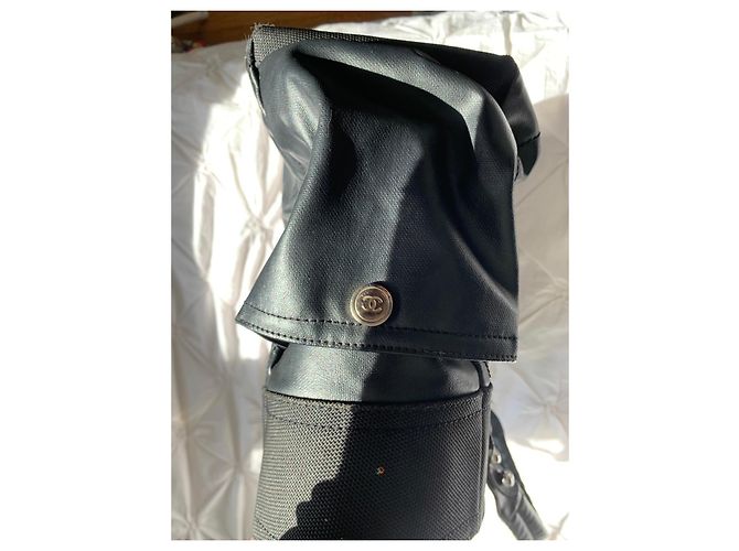 Borsa a mano Chanel Paris Biarritz in pelle nera Nero - vista 6