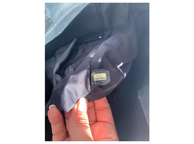Borsa a mano Chanel Paris Biarritz in pelle nera Nero - vista 9