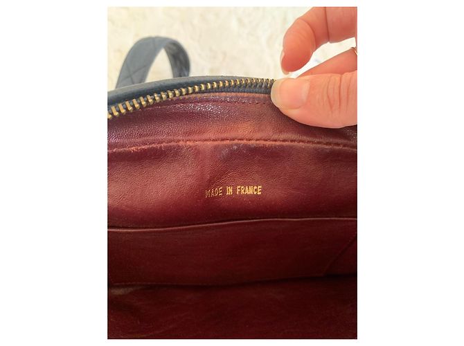 Borsa a tracolla Chanel Camera nera in pelle Nero - vista 12