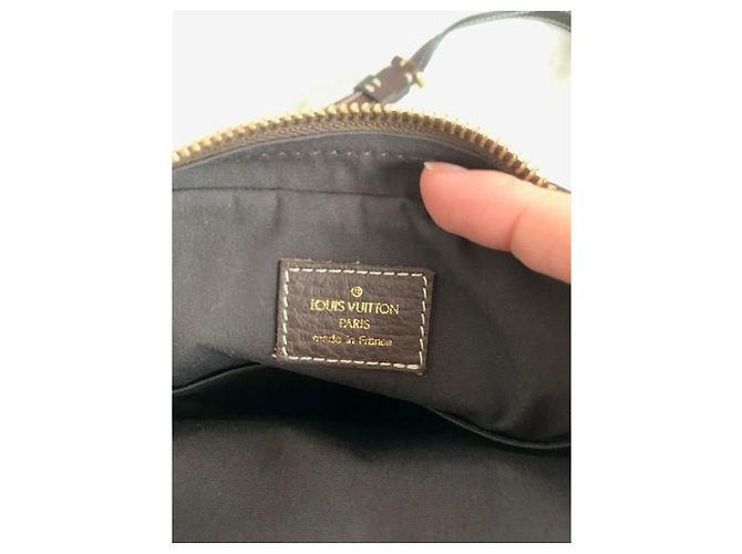 Borsa Louis Vuitton Marrone in Tela - vista 2