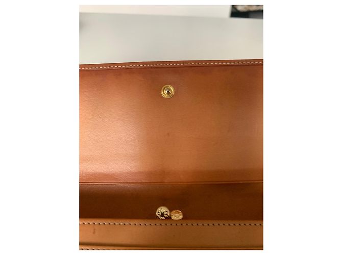 Cartera Céline Triomphe Marrón de Cuero Castaño - vista 5