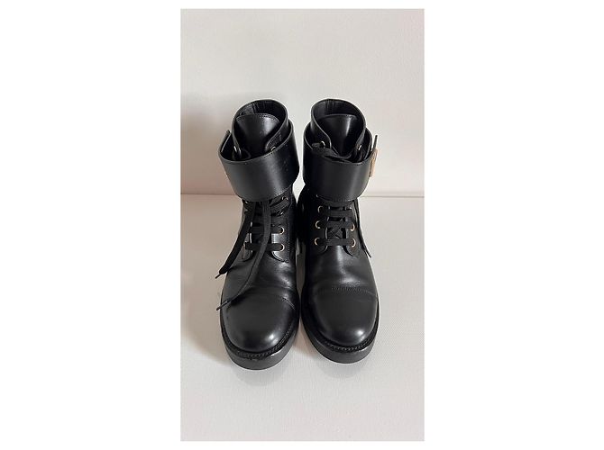 Botas de cuero Wonderland Ranger de Louis Vuitton Negro - vista 2