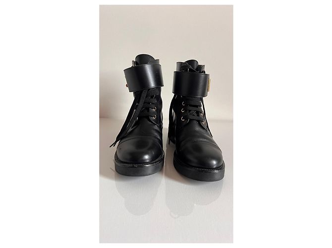 Botas de cuero Wonderland Ranger de Louis Vuitton Negro - vista 5