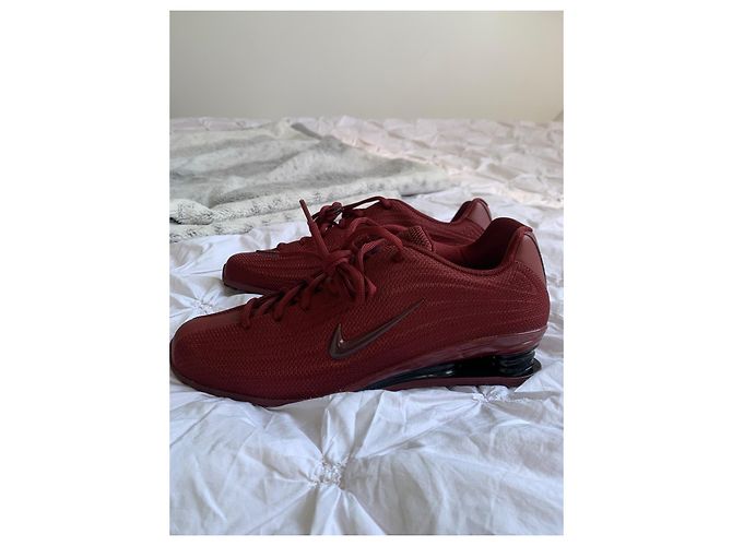 Nike Shox Z Sneaker dunkelrot Stoff Damen Größe 39 - Ansicht 2