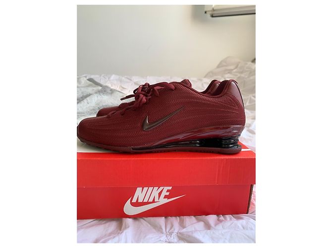 Nike Shox Z Sneaker dunkelrot Stoff Damen Größe 39 - Ansicht 4