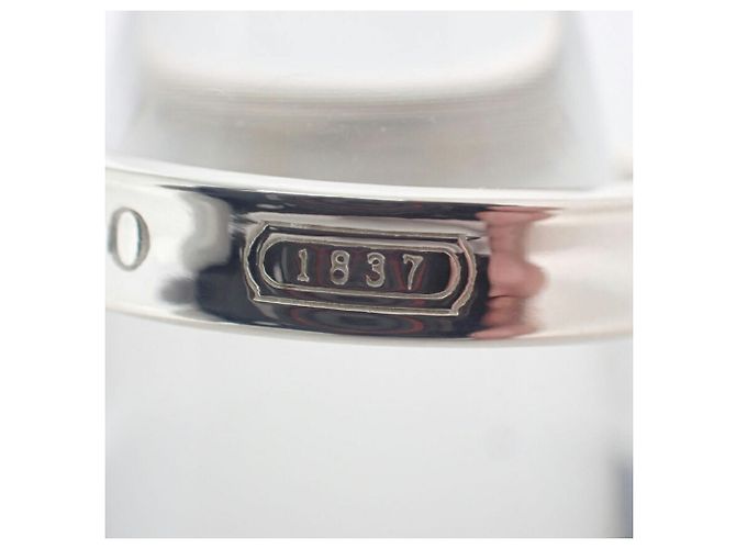 Anello stretto Tiffany & Co. 1837 in argento sterling - vista 4