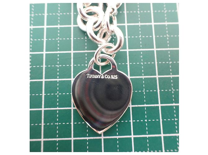 Return to Tiffany Tiffany & Co Bracciale in argento 925 Ritorno a Tiffany con etichetta a forma di cuore - vista 9