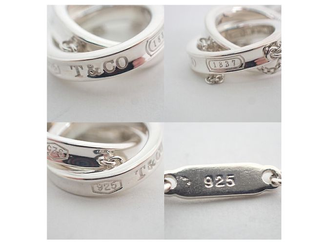 Collar de Círculo Interconectado Tiffany & Co. 925 1837 - vista 10