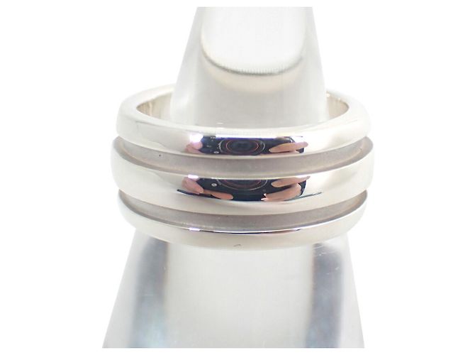 Anello a Doppia Linea in Argento Sterlingo 925 Tiffany & Co. - vista 2