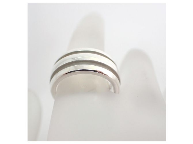 Anello a Doppia Linea in Argento Sterlingo 925 Tiffany & Co. - vista 4