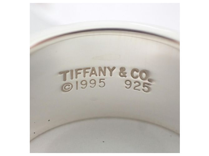 Anello a Doppia Linea in Argento Sterlingo 925 Tiffany & Co. - vista 6