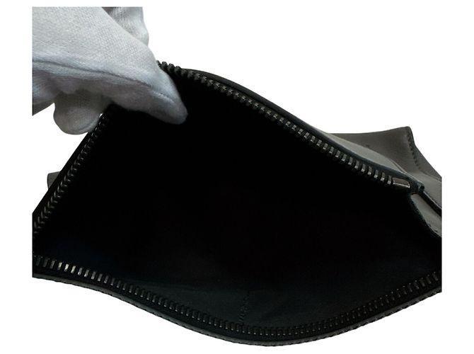 Fendi Gray Leather Backpack Brown - view 11