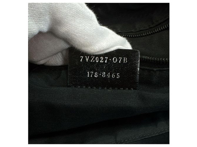 Fendi Gray Leather Backpack Brown - view 13