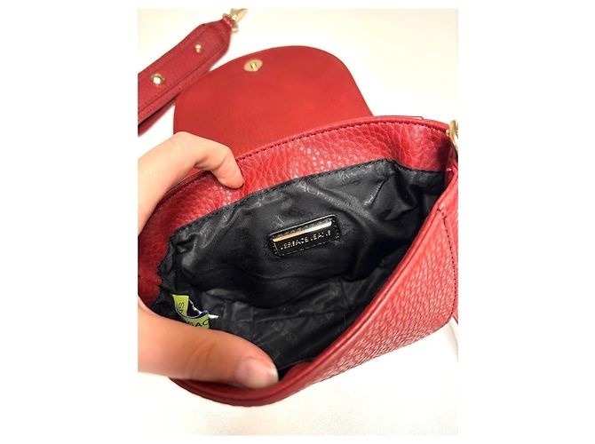 Versace Jeans Couture Borsa Crossbody VERSACE JEANS Rossa – NUOVA con Etichette e Dustbag Rosso - vista 3