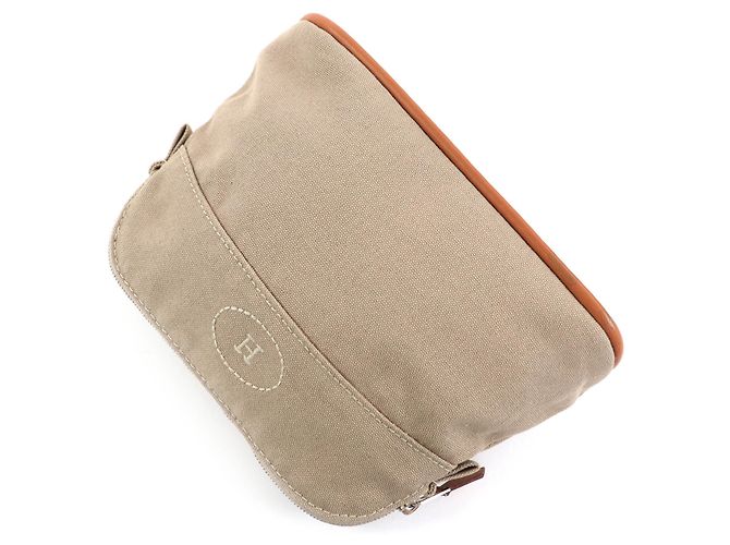 Pochette Bolide PM di Hermès Beige - vista 5