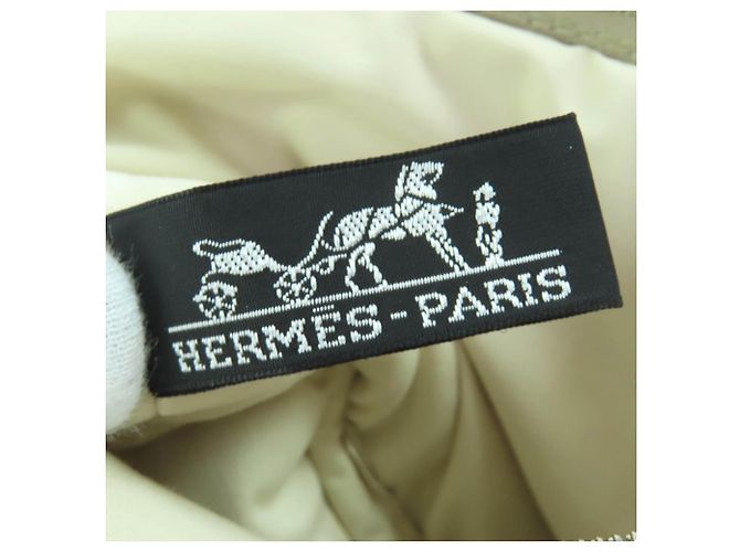 Pochette Bolide PM di Hermès Beige - vista 9