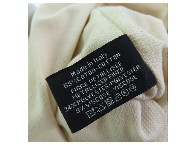 Tappeto in cotone avorio Chanel Crudo - vista 11