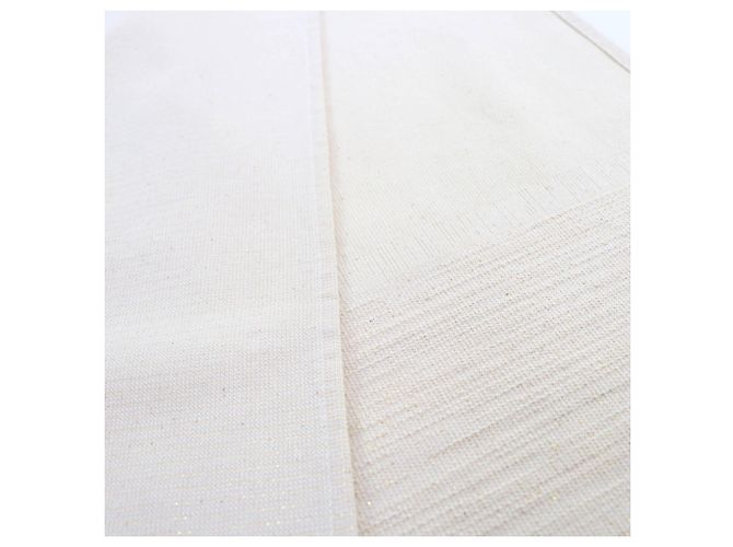 Tappeto in cotone avorio Chanel Crudo - vista 3
