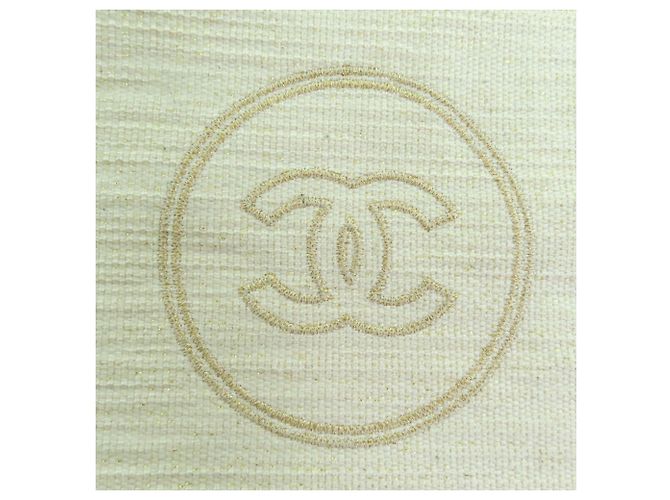 Tappeto in cotone avorio Chanel Crudo - vista 5