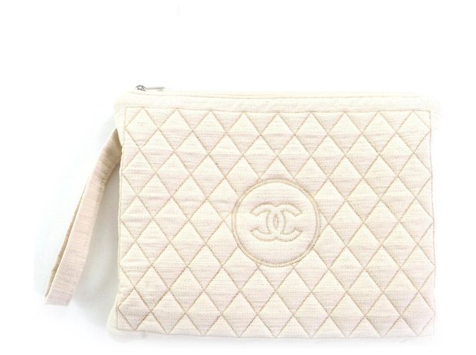 Tappeto in cotone avorio Chanel Crudo - vista 8