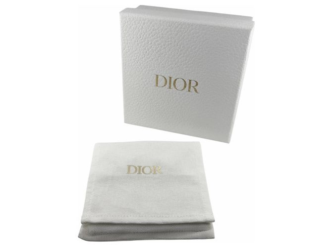 Christian Dior Petit CD Diamant Harz Perlenkette Golden - Ansicht 8