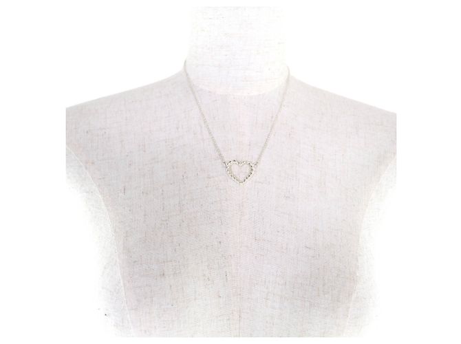 Pendente collana in argento 925 a forma di cuore attorcigliato Tiffany & Co. - vista 3