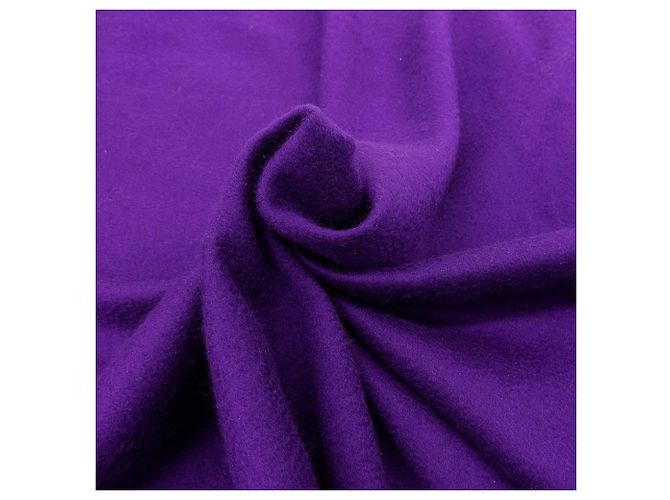Stola in cashmere viola Hermès Porpora - vista 7