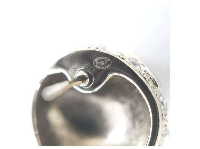 Orecchini a sfera in metallo con motivo a stella e cuore Chanel B25P ABF219 D'oro - vista 6