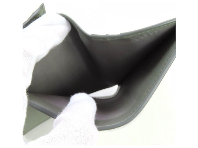 Billetera bi-fold de cuero Gancini de Salvatore Ferragamo - vista 12