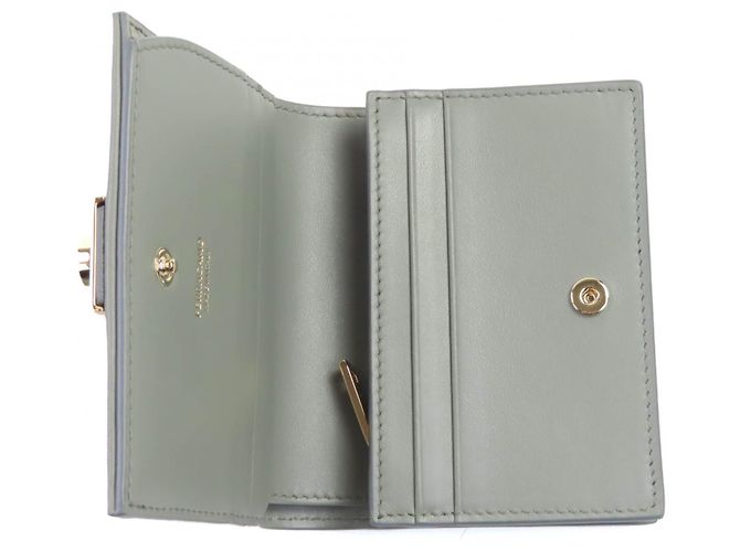 Billetera bi-fold de cuero Gancini de Salvatore Ferragamo - vista 8