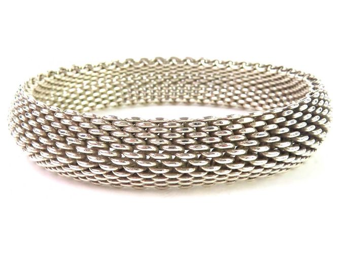 Tiffany & Co Bracciale in rete 925 Tiffany Somerset Argento - vista 2