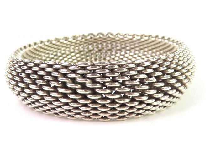 Tiffany & Co Bracciale in rete 925 Tiffany Somerset Argento - vista 3