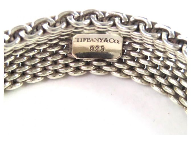 Tiffany & Co Bracciale in rete 925 Tiffany Somerset Argento - vista 6