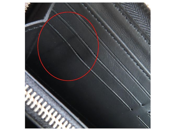 Louis Vuitton Mahina Noir Langbörse Schwarz - Ansicht 11