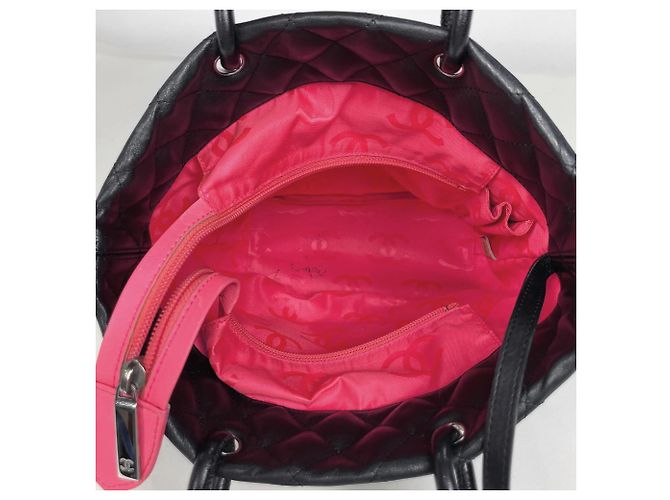 Chanel Cambon Line Medium Tote Bag Schwarz - Ansicht 10