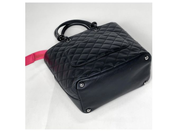 Chanel Cambon Line Medium Tote Bag Schwarz - Ansicht 2