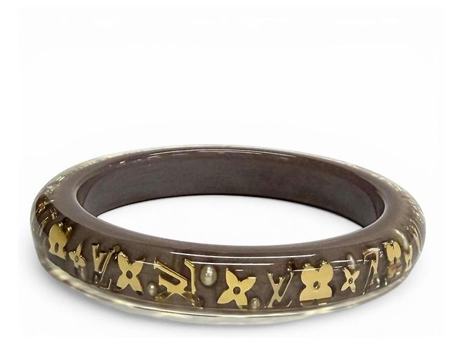 Bracciale Inclusion TPM Monogram M65867 di Louis Vuitton Marrone D'oro - vista 4