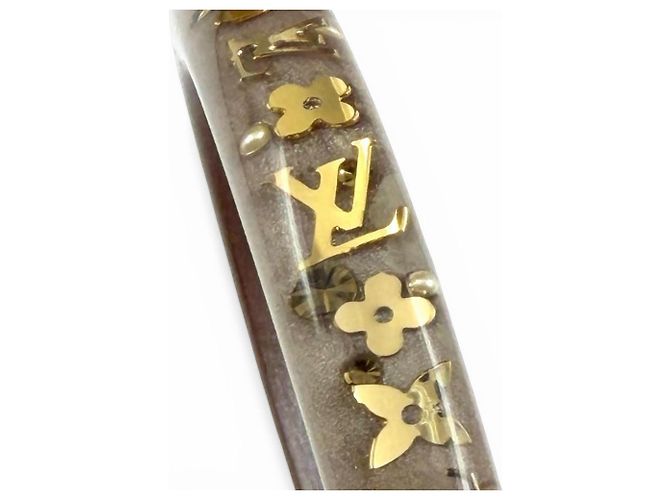 Bracciale Inclusion TPM Monogram M65867 di Louis Vuitton Marrone D'oro - vista 7