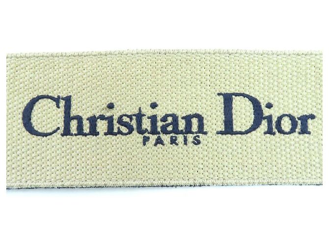Christian Dior Gürtel aus Canvas mit gesticktem Logo - Ansicht 9