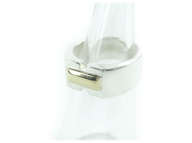 Ring Anello secchiello vintage Hermès Argento D'oro - vista 2