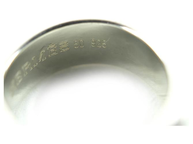 Ring Anello secchiello vintage Hermès Argento D'oro - vista 9