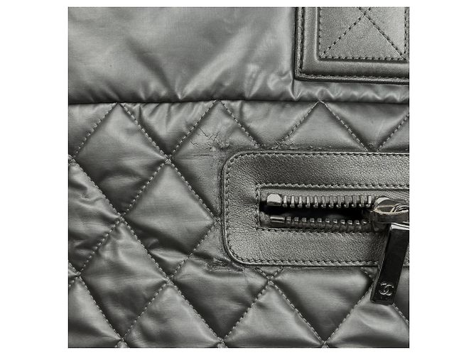 Chanel Coco Cocoon Medium Tote Bag Silber - Ansicht 5