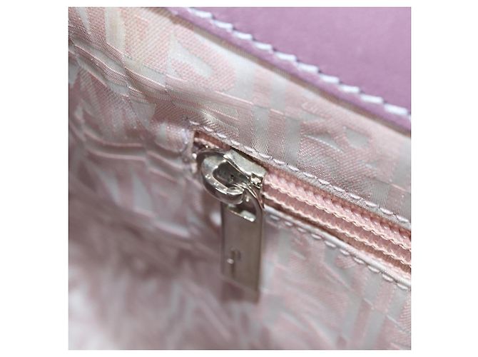 Borsa a Mano Gancini Salvatore Ferragamo Rattan Beige Argento Auth 154682V - vista 26