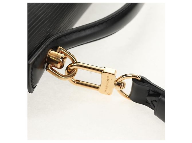 LOUIS VUITTON Borsa a Mano Epi Monceau 28 Nera M52122 LV Auth mr1592V Nero - vista 17