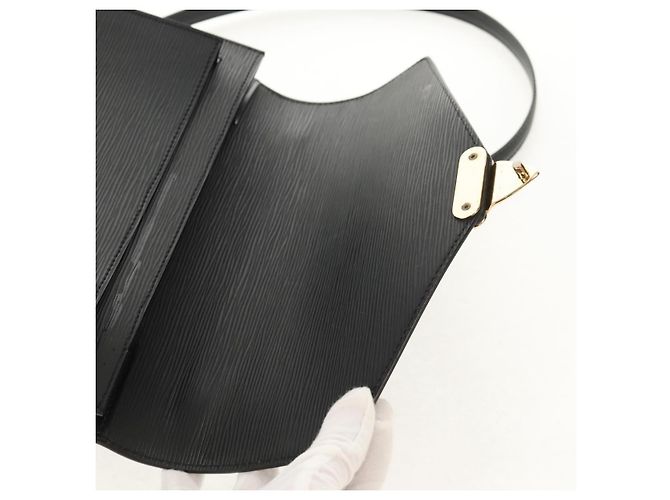 LOUIS VUITTON Borsa a Mano Epi Monceau 28 Nera M52122 LV Auth mr1592V Nero - vista 24