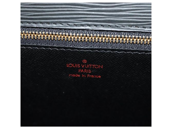 LOUIS VUITTON Borsa a Mano Epi Monceau 28 Nera M52122 LV Auth mr1592V Nero - vista 27