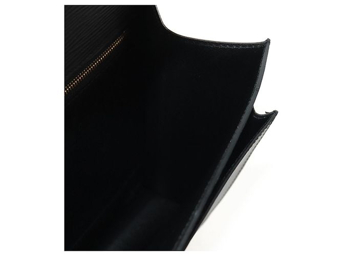 LOUIS VUITTON Borsa a Mano Epi Monceau 28 Nera M52122 LV Auth mr1592V Nero - vista 28