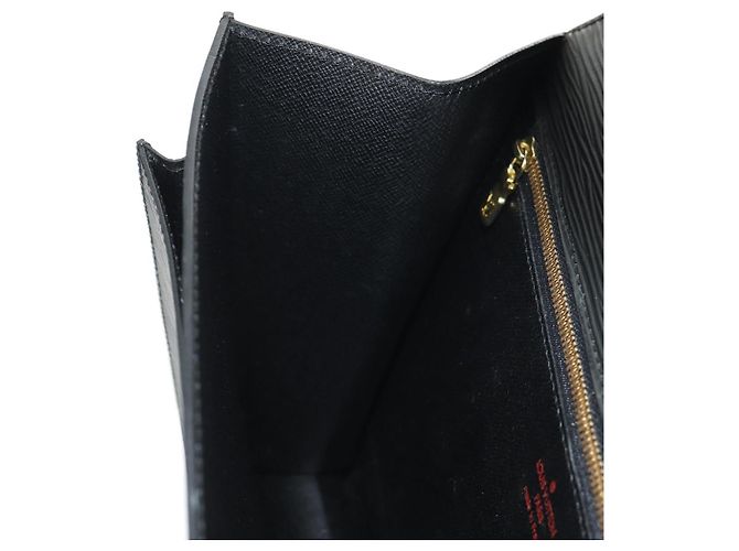 LOUIS VUITTON Borsa a Mano Epi Monceau 28 Nera M52122 LV Auth mr1592V Nero - vista 29